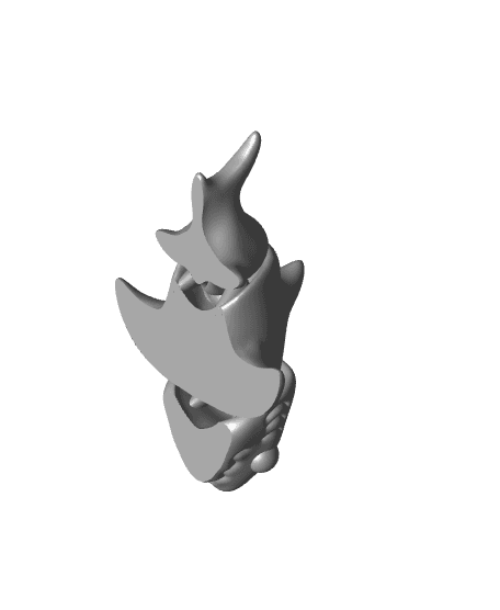 Mini Monster #3 Baby Shark 3d model