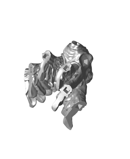 The Harbinger - High archon - Large Model - Heaven Hath No Fury - PRESUPPORTED - 32 mm scale  3d model