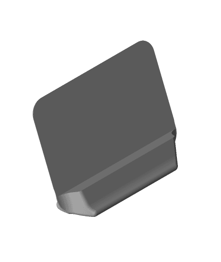 Phone stand horizontal v2.stl 3d model