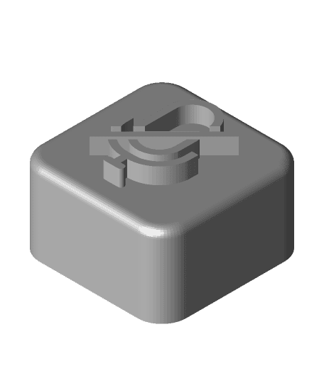 Mute Keycap 3d model