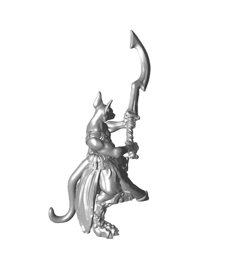 Hound Archon - Celestial - PRESUPPORTED - Heaven Hath no Fury - 32mm scale  3d model