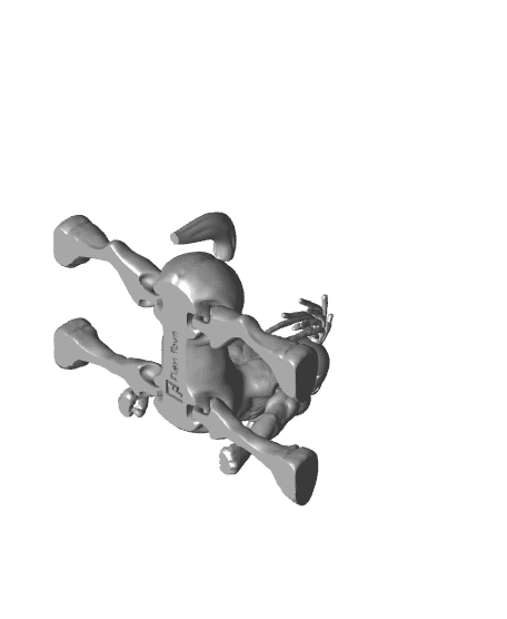 Flexi Print-in-Place The Centaur 3d model