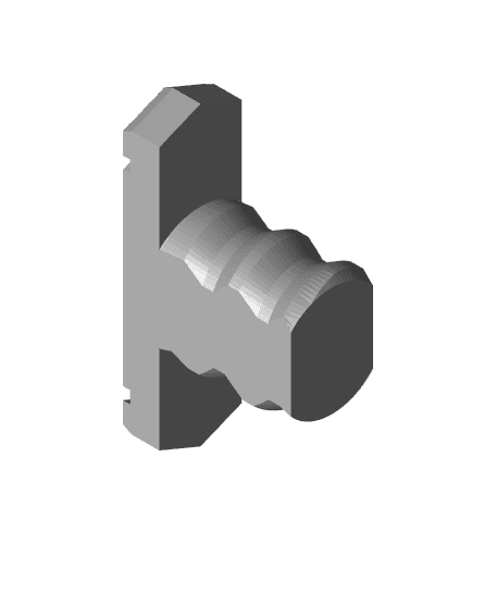 Bin To Tile, Multigrid T-bolt 3d model