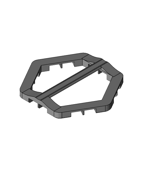 Hextraction - Balance beam skeleton 3d model