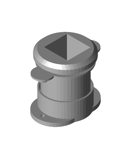 RJ45 wall mount coupler 3d model