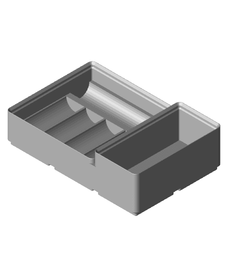 Allen and Torx Sockets Gridfinity 3d model