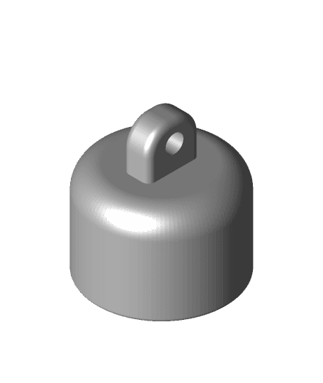 Cover for 1LB connector of 1LB to 20LB Adapter 3d model