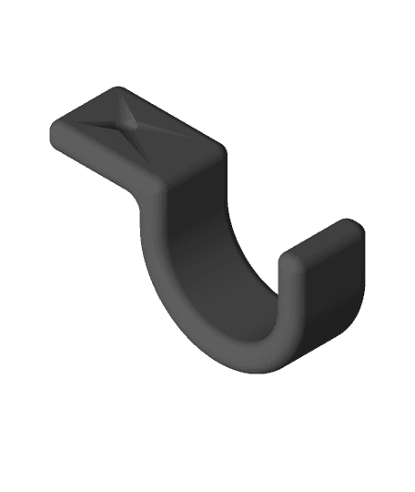 0.5 in. 1-Hole Clamp 3d model