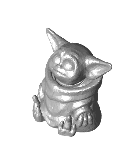 BABY YODA VALVE STEM CAP.stl 3d model