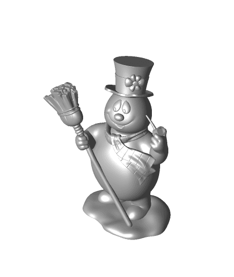 Frosty The Snowman 3d model