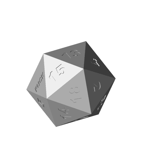 D20.stl 3d model