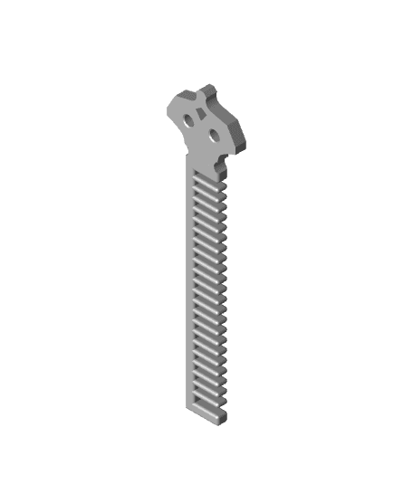 Comb Butterfly Knife 3d model