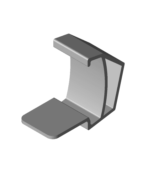 Phone holder for Thule Chariot 3d model