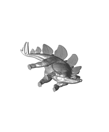 dinosaure ecaille 3d model