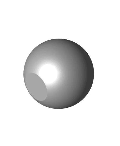 Spherical Vase 3d model