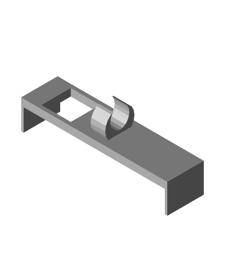 bicycle mount for crossbow with bolt  3d model