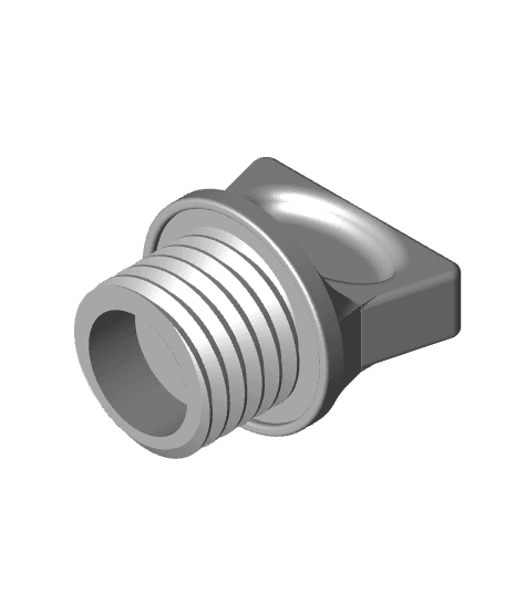 Hot Water Bottle Cap 3d model