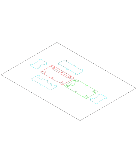 Pi Zero and MMDVM HS Hat Case 3d model