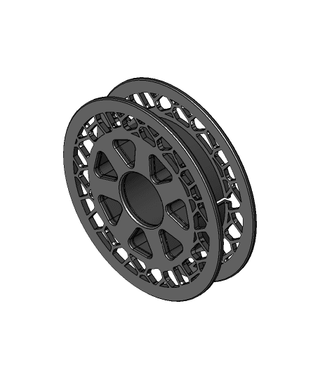 Sample Filament Master Spool using magnets 3d model