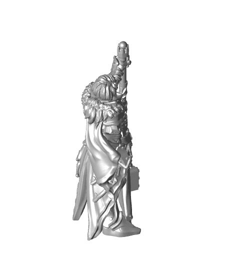 Joan - High Paladin - 2 Model - PRESUPPORTED - 32mm scale 3d model