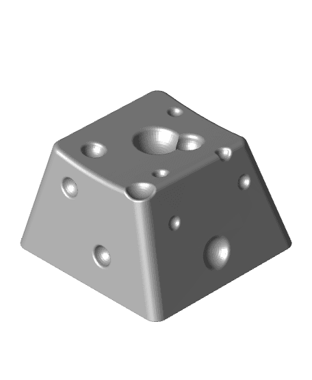 Cheese Key cap .stl 3d model