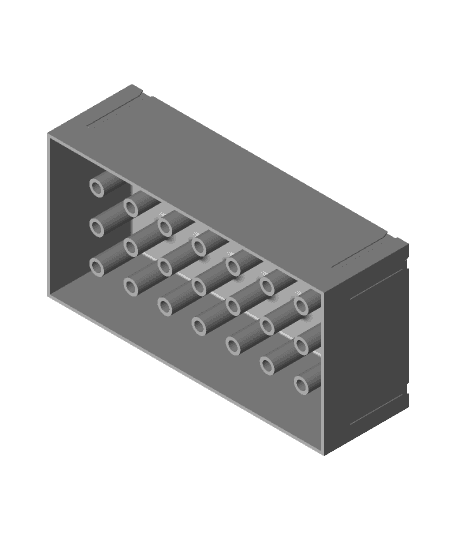 Stackable Paint Storage System 3d model