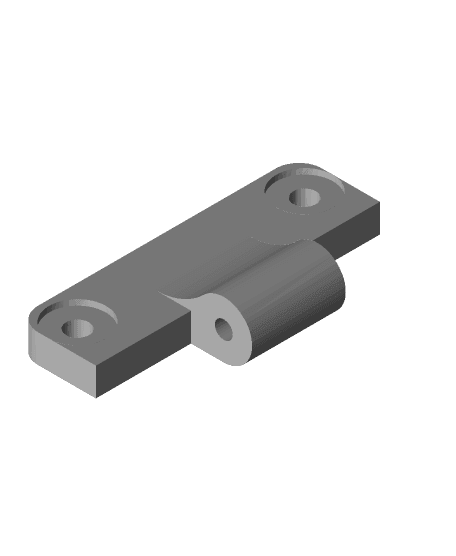 Heavy Duty Hinge 3d model