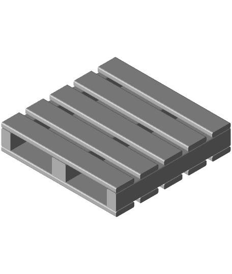 Post-It Pallet 3d model