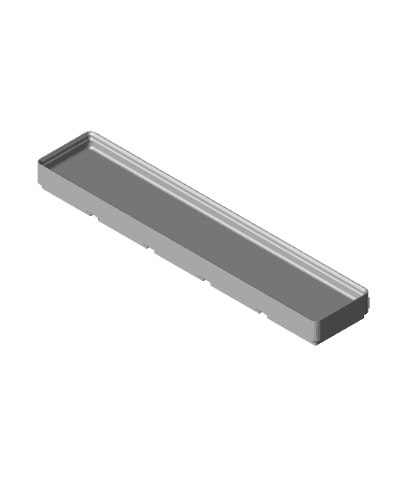 Divider Box 5x1x2 1-Compartment.stl 3d model