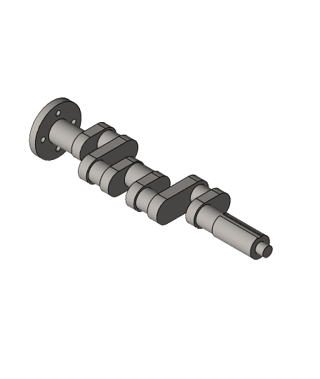 Crank Shaft 3d model