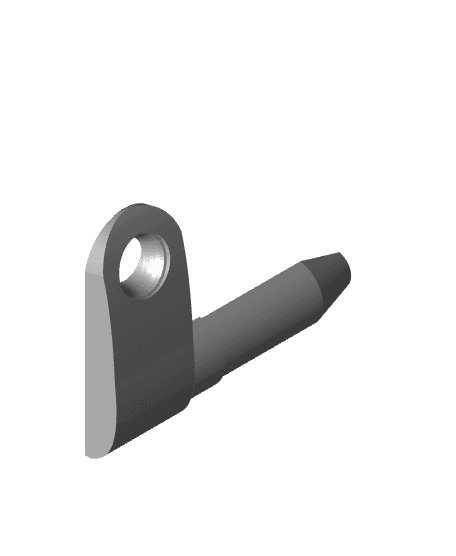 Mini Moke Sun Visor Pin Mount 3d model