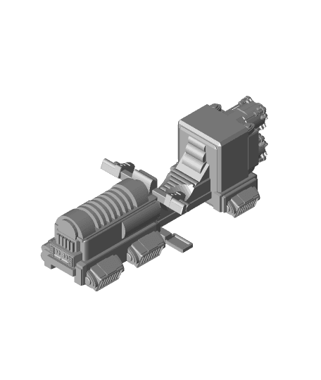 FHW: Hoverbike V1 (BoD) 3d model