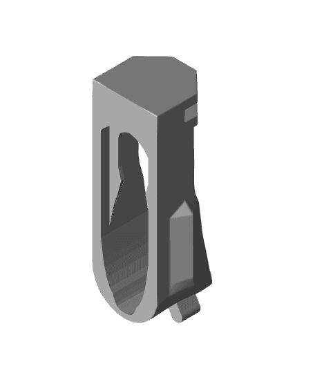 1990 Holden VQ Statesman Rear Window Clip.stl 3d model