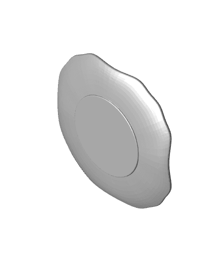 Five Unique Heartbeat Plates 3d model