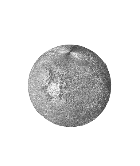 Desk Moon Lamp 3d model