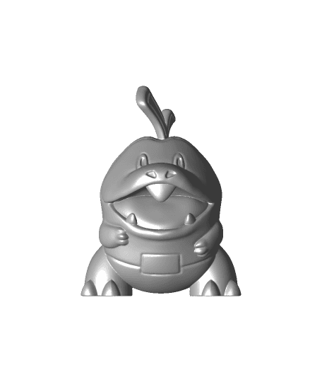 Fuecoco - Pokemon - Fan Art 3d model