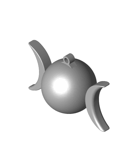 triple moon v1.stl 3d model