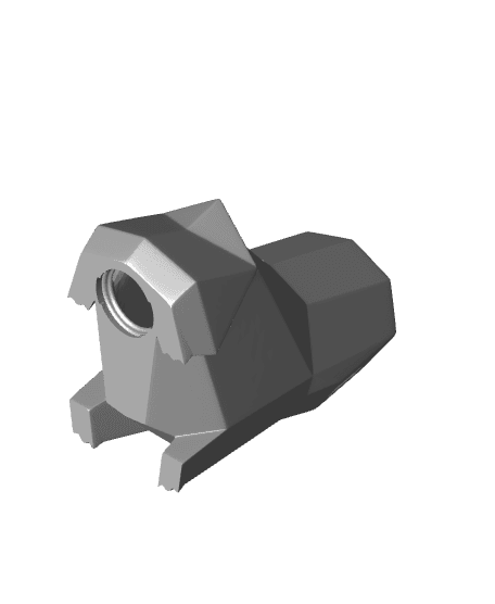 Low-poly Chikorita - Piggy Bank 3d model