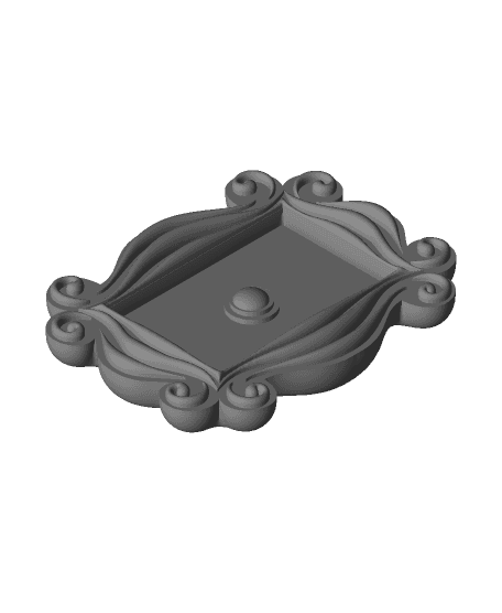 Friends, Monica's Peephole Door Frame 3d model