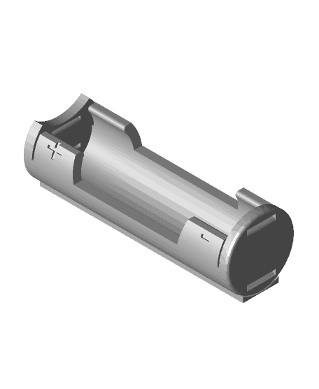 Battery holder 18650 3d model