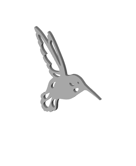 hummingbird 3d model