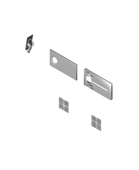 Desktop Cornhole - Catapult and articulating bean bags 3d model