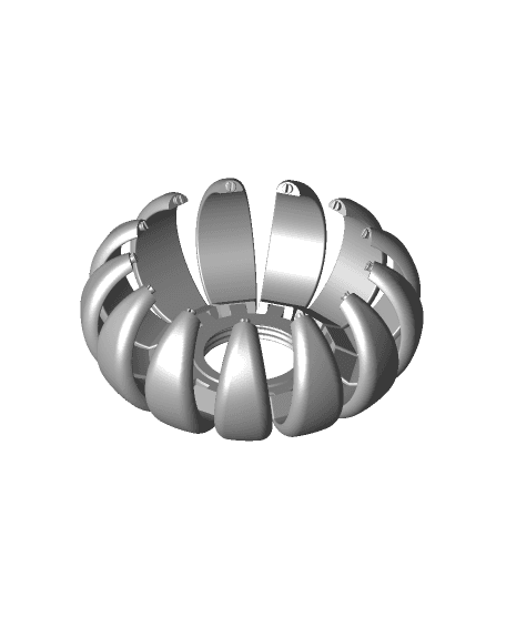 Articulated Pumpkin Model - Container  3d model