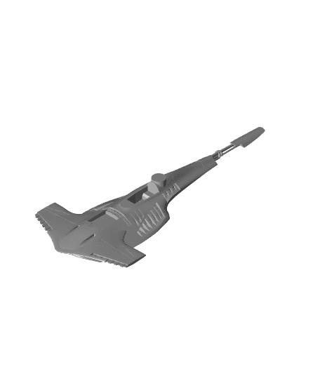 Mandalorian N-1 Starship 3d model