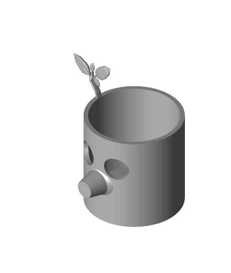 Tekken Mokujin Pot 3d model