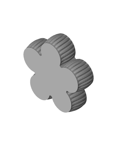 Flower Plate Small 3d model