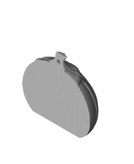 Halloween Ghost Ornament 3d model