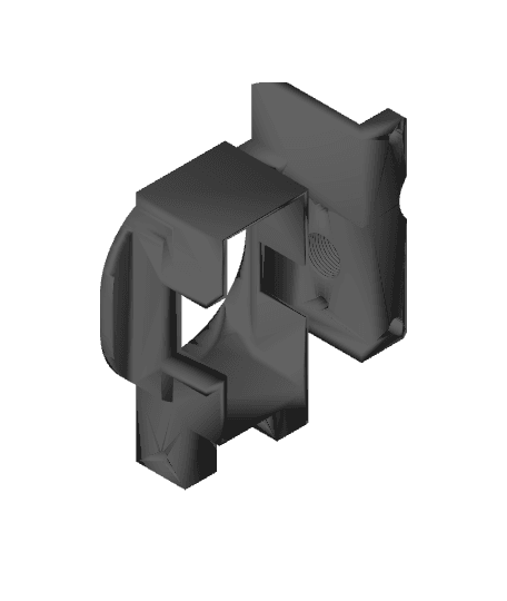 hotend support, with Z probe for cr-10 smart 3d model