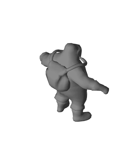 Mr Freeze Deep Freezer 3d model