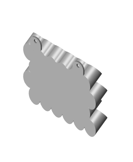 Multiboard 24 Bottle (25mm) Paint Holder.stl 3d model